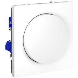 Светорегулятор поворотно-нажимной СП S70 600Вт механизм бел. матов. Voltum VLS070302