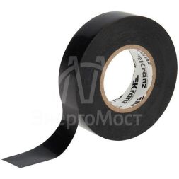 Изолента ПВХ профессиональная 0.18х19мм 20м черн. (уп.10шт) Kranz KR-09-2806