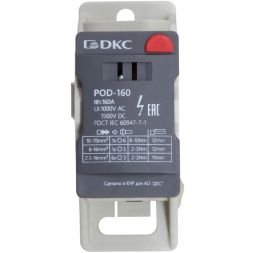 Блок распределительный винтовой зажим 1х70кв.мм 7х16кв.мм DKC POD-160