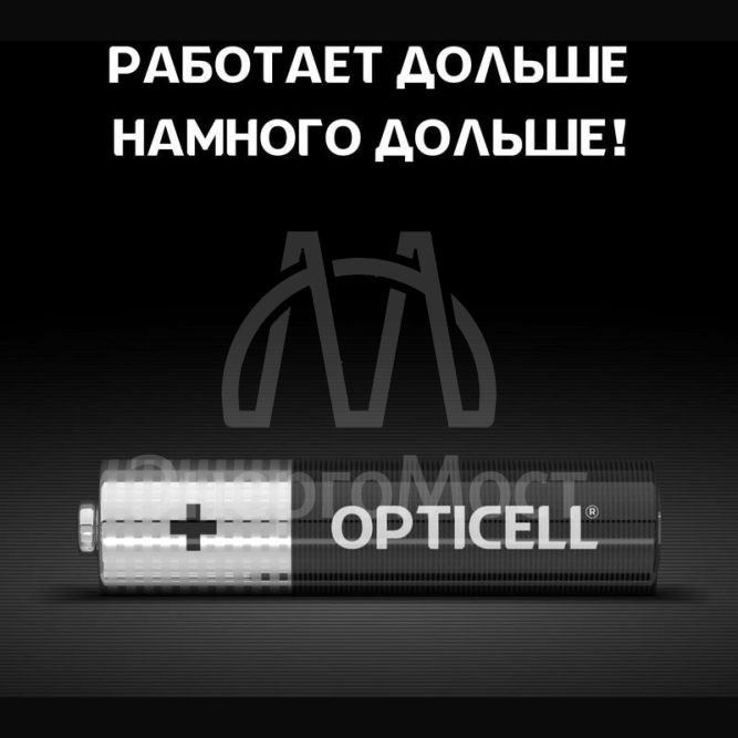 Элемент питания алкалиновый AAA/LR03 (блист. 12шт) Basic Opticell 5051011