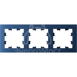 Рамка 3-пост. AtlasDesign универс. аквамарин SE ATN001103