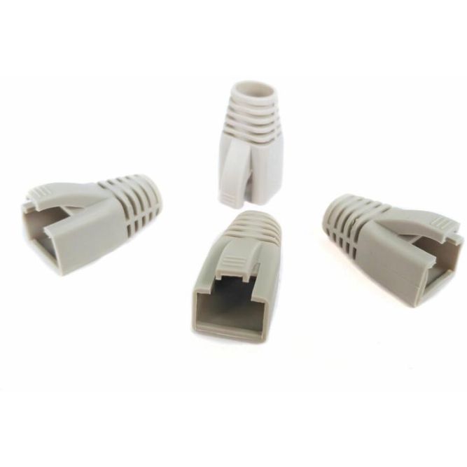 Колпачок изолирующий CAP-8-GY для разъемов RJ45 d8мм сер. Cabeus 10097c