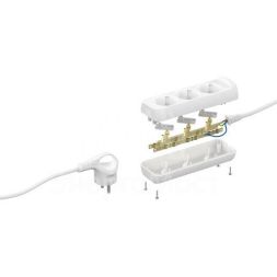 Удлинитель 3х10м с заземл. 16А U-3e-10m ПВС 3х1 ЭРА Б0028373