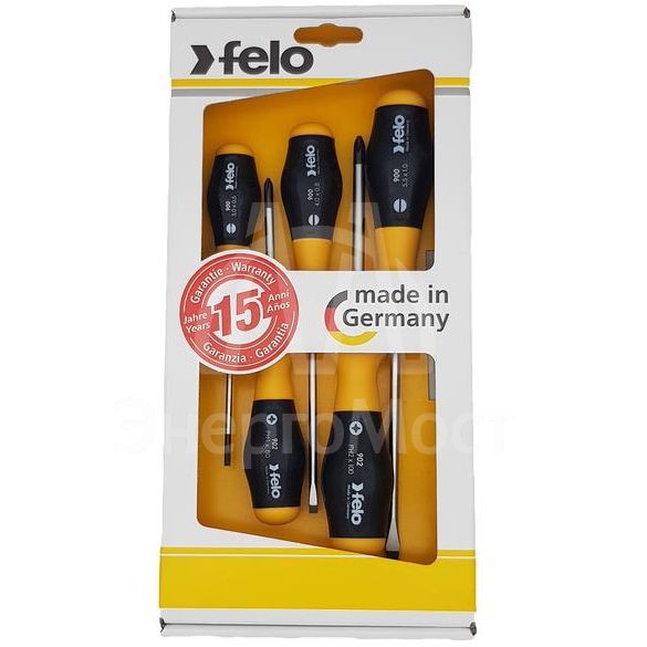 Набор отверток SL/PH 5 предметов Felo 90095248
