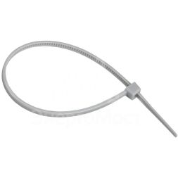 Хомут 2.5х150мм P6.6 стандартный сер. (уп.100шт) IEK UHH30-D025-150-100-K03