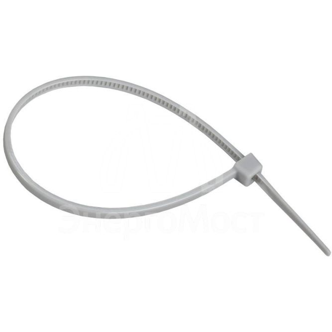 Хомут 2.5х150мм P6.6 стандартный сер. (уп.100шт) IEK UHH30-D025-150-100-K03