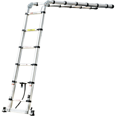 Лестница-стремянка телескопическая 1.9-3.85м (20103) SHTOK 376556