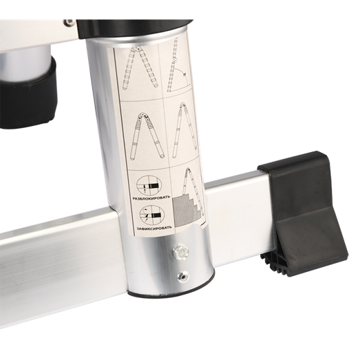 Лестница-стремянка телескопическая 1.9-3.85м (20103) SHTOK 376556