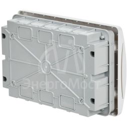Корпус пластиковый ЩРВ-П-12 IP41 бел. дверь UNION Compact IEK UIC-KP13-V-12-41-K01