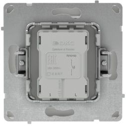 Кнопка 1-кл. KANT бел. песок DKC 7010153