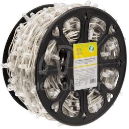 Гирлянда &amp;quot;LED Клип-лайт&amp;quot; 12В 150мм LED бел. Flashing (бел.) прозр. ПВХ (уп.100м) Neon-Night 325-165