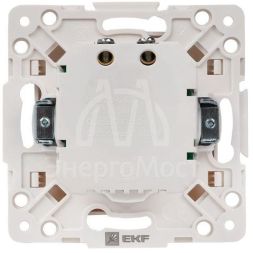 Механизм розетки USB 2-м Стокгольм 2.1А бел. PROxima EKF EYR16-028-10-2USB