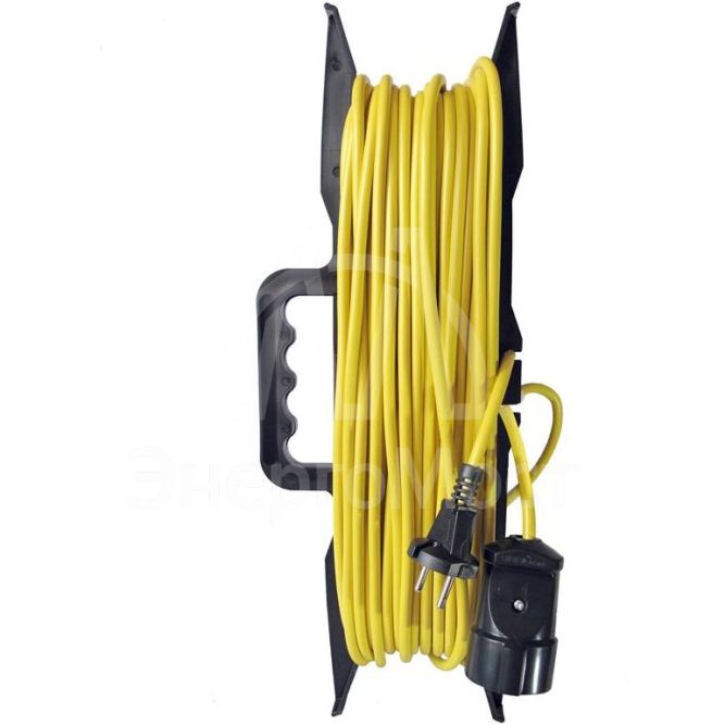 Удлинитель-шнур на рамке 1х40м 10А IP20 2.2кВт Союз 481S-5209