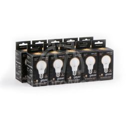 Лампа светодиодная Black A60 10Вт E27 3000К Gauss 102502110