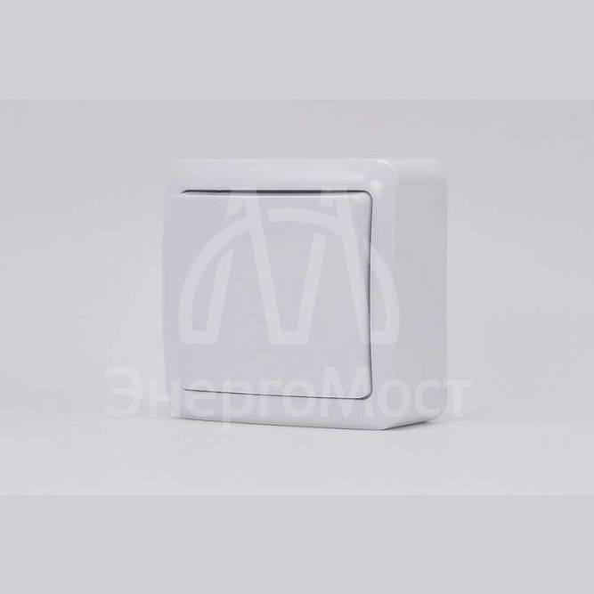 Выключатель 1-кл. 1п ОП Viola 10А IP20 бел. LEZARD 751-0200-100