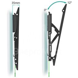 Кронштейн для телевизора 32-55 дюймов наклонный с быстрой фиксацией Rexant 38-0339
