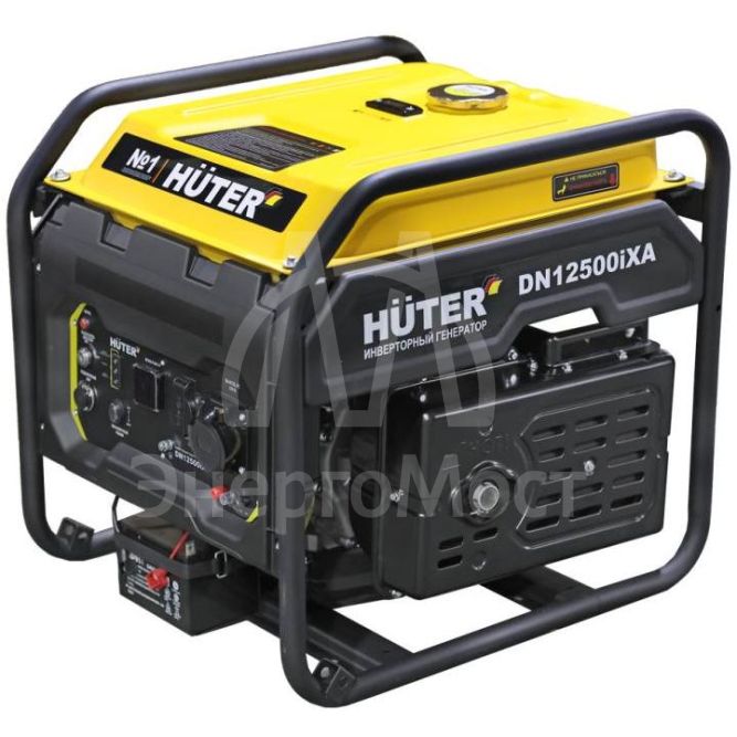 Инверторный генератор Huter DN12500iXA (электростартер)