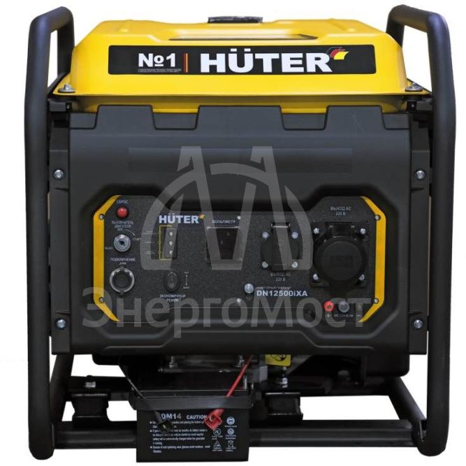 Инверторный генератор Huter DN12500iXA (электростартер)