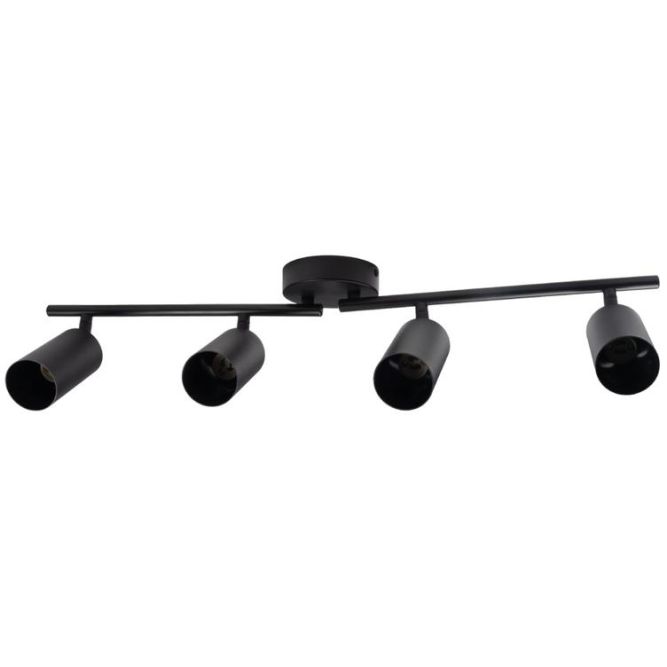 Светильник PCL-0504 4xGU10 IP20 230В BL настен./потолочн. декор. под лампу JazzWay 5066724