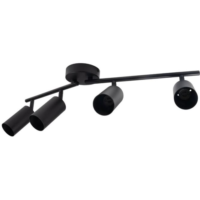 Светильник PCL-0504 4xGU10 IP20 230В BL настен./потолочн. декор. под лампу JazzWay 5066724