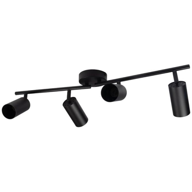 Светильник PCL-0504 4xGU10 IP20 230В BL настен./потолочн. декор. под лампу JazzWay 5066724