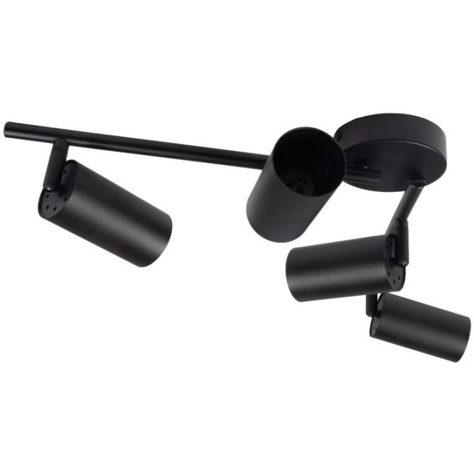 Светильник PCL-0504 4xGU10 IP20 230В BL настен./потолочн. декор. под лампу JazzWay 5066724