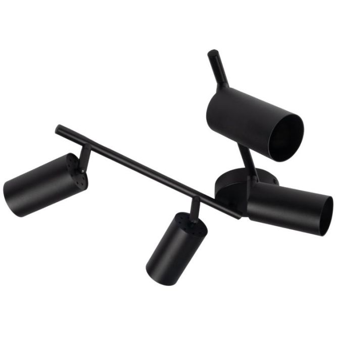 Светильник PCL-0504 4xGU10 IP20 230В BL настен./потолочн. декор. под лампу JazzWay 5066724