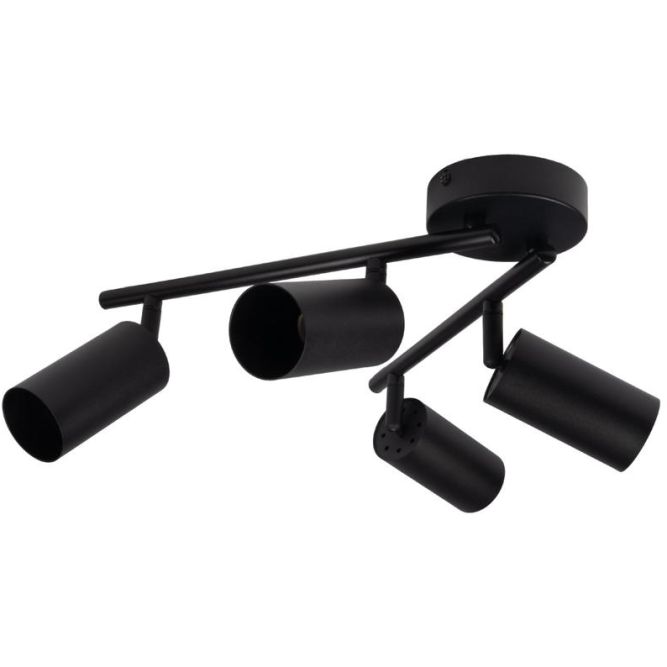 Светильник PCL-0504 4xGU10 IP20 230В BL настен./потолочн. декор. под лампу JazzWay 5066724