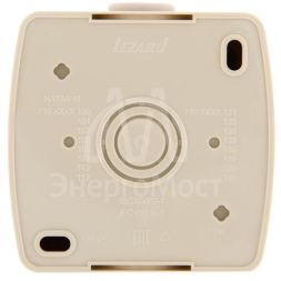 Выключатель проходной 1-кл. ОП Ната 10А IP20 крем. LEZARD 710-0300-105