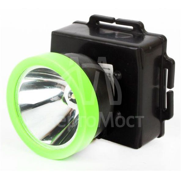 Фонарь налобный LED53762 1LED 0.5Вт 1 режю 3XR6 пластик. черн. Ultraflash14254