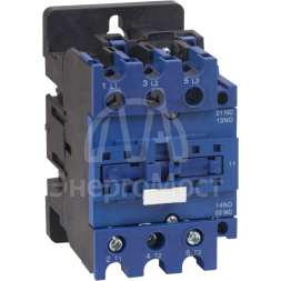 Контактор OptiStart E LC1E40M5 40А кат. 220В AC 1НО+1НЗ КЭАЗ 330295