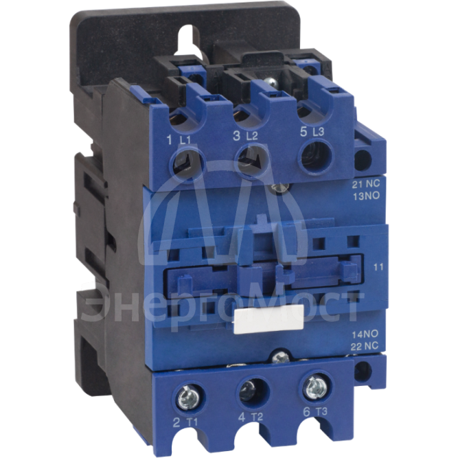 Контактор OptiStart E LC1E40M5 40А кат. 220В AC 1НО+1НЗ КЭАЗ 330295