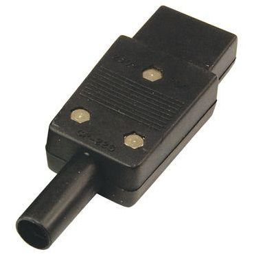 Гнездо сетевое на шнур (уп.25шт) Rexant 11-0004