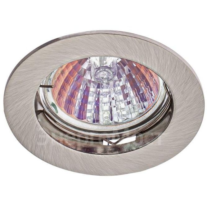 Светильник KL1 CH 50Вт MR16 12В точечный литой хром. ЭРА C0043654