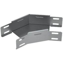 Угол для лотка горизонтальный 45град. 100х50 сталь 0.8мм GL45-50-100 КМ LO0104