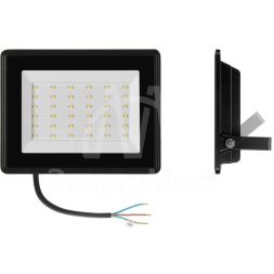 Прожектор светодиодный СДО 06-50 4000К IP65 черн. IEK LPDO601-50-40-K02