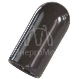 Колпачок защитный для краев проволочного лотка 3.8/12мм черн. (уп.50шт) DKC FC37104