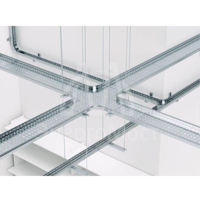 Лоток листовой перфорированный 100х50 L3000 сталь 0.6мм S3 DKC SPL3510