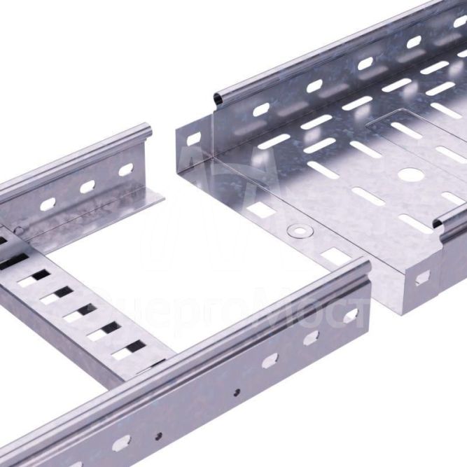 Лоток листовой перфорированный 100х50 L3000 сталь 0.6мм S3 DKC SPL3510