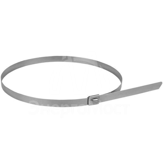Хомут AISI 304 7.9х520 нерж. сталь FlexLock (уп.10шт) PROxima EKF plc-fl-tss-304-7.9x520-r
