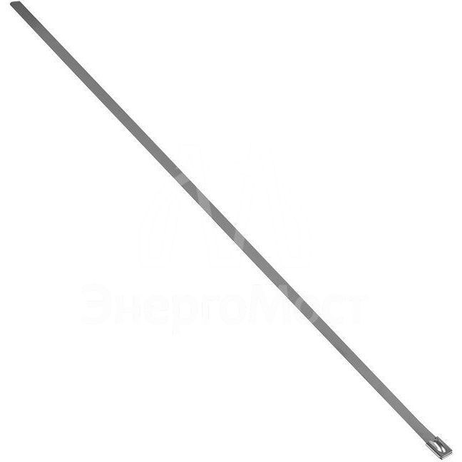 Хомут AISI 304 7.9х520 нерж. сталь FlexLock (уп.10шт) PROxima EKF plc-fl-tss-304-7.9x520-r