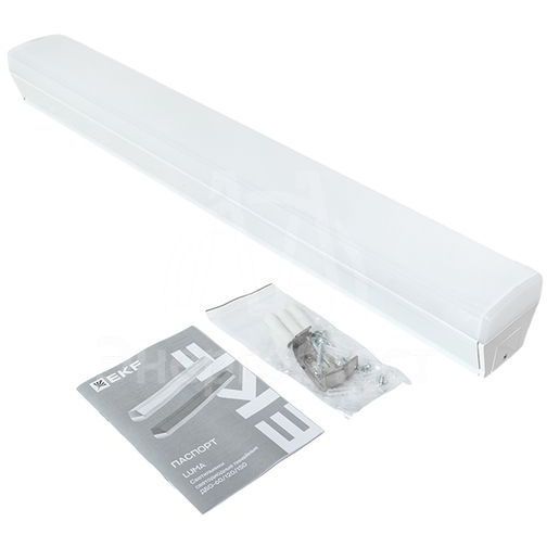 Светильник светодиодный ДБО-60 24Вт 6500К IP20 590х65х70 линейный бел. LUMA EKF LBL-60-24-W-6500