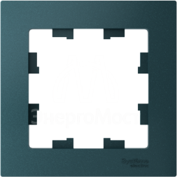 Рамка 1-м AtlasDesign изумруд SchE ATN000801