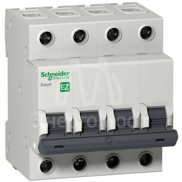 Выключатель автоматический модульный 4п C 40А 4.5кА EASY9 =S= SchE EZ9F34440