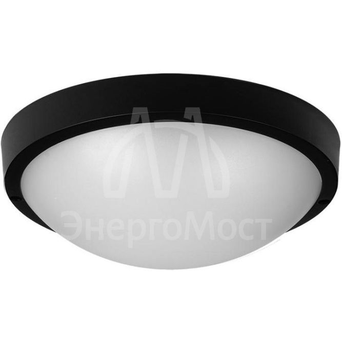 Светильник светодиодный &amp;quot;Банник&amp;quot; PBH-PC-RA 18Вт 4000К BLACK IP65 ЖКХ пылевлагозащ. черн. JazzWay 5048416