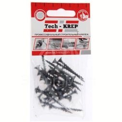 Саморез 3.8х45 гипсокартон-дерево (уп.20шт) пакет Tech-Krep 102373