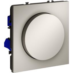 Светорегулятор поворотно-нажимной СП S70 600Вт механизм кашемир Voltum VLS070303