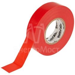Изолента ПВХ профессиональная 0.18х19мм х 20м красная (уп.10шт) Kranz KR-09-2804