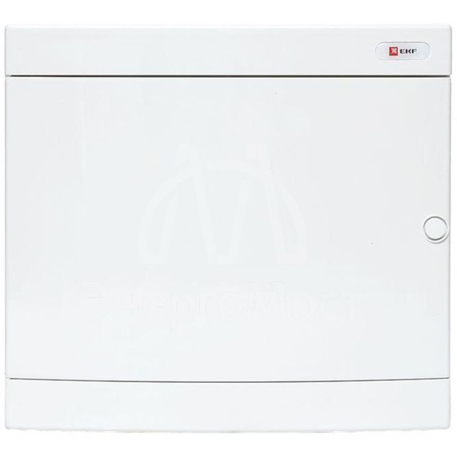 Щит распределительный навесной &amp;quot;Unix&amp;quot; бел. дверь 2х18 модулей IP40 PROxima EKF ux-2x18-nw