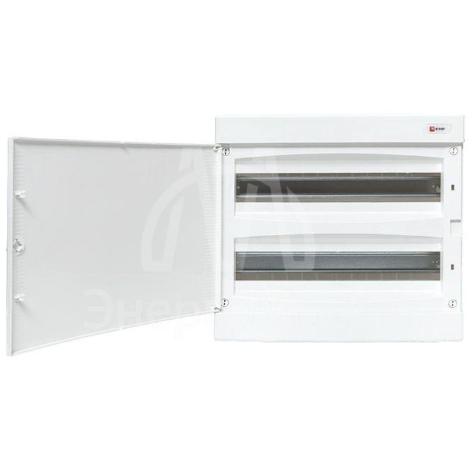 Щит распределительный навесной &amp;quot;Unix&amp;quot; бел. дверь 2х18 модулей IP40 PROxima EKF ux-2x18-nw